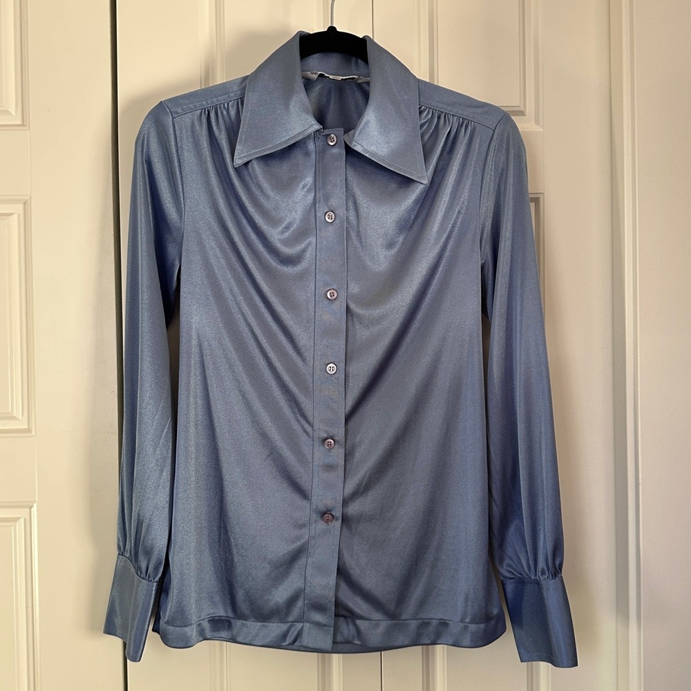 Vintage Antonella Button Up Blouse